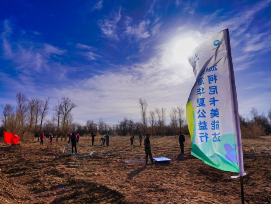 从腾格里到张掖：柯尼卡美能达坚守绿色承诺，助力中国西北生态复兴